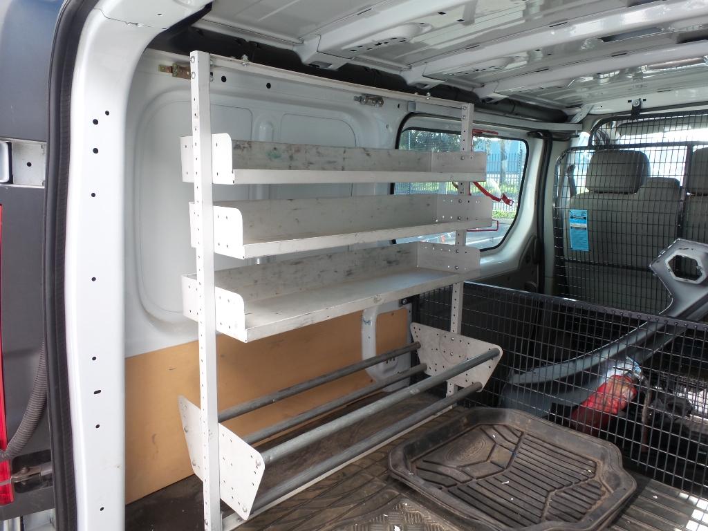 RENAULT TRAFIC; VAN, TRADIES STORAGE DRAWS / RACK / SHELVES SUIT 2004